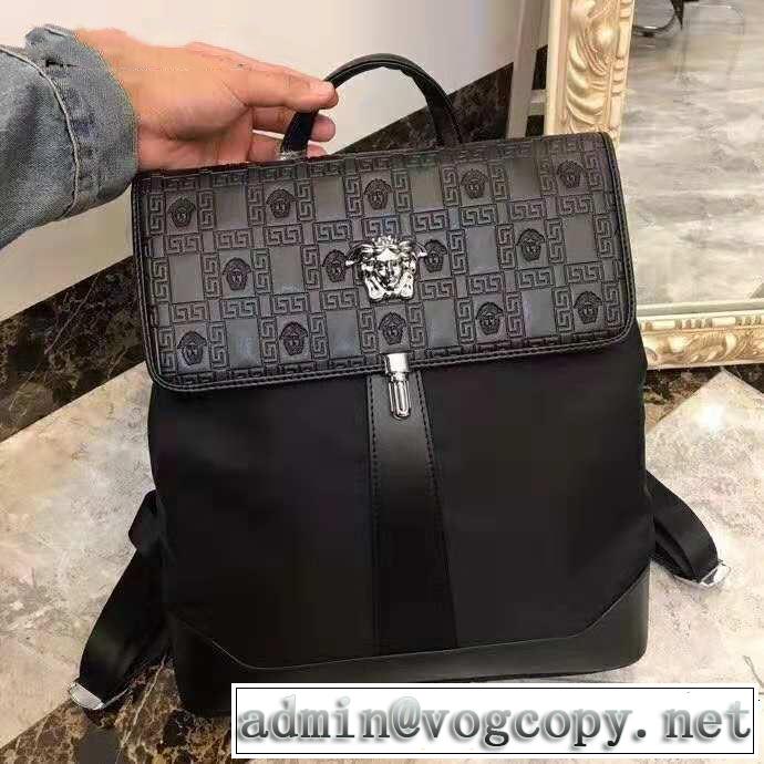 2018新品入荷 ヴェルサーチSALE品追加 VERSACEリュック、バックパック 最近人気一番！