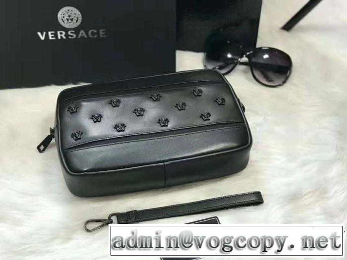 美品*入手困難 ヴェルサーチ最近人気一番！VERSACE ポーチ2018年秋冬入荷ユニークな