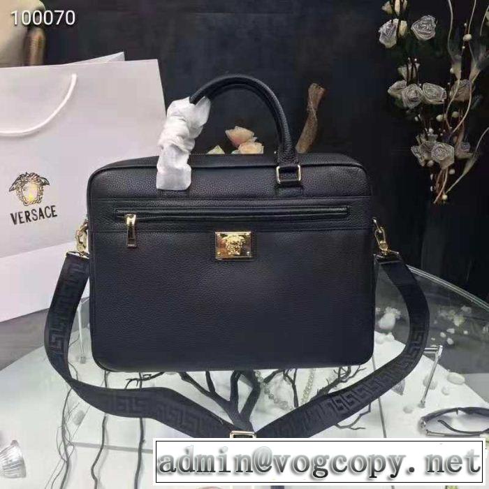 大人っぽい VERSACE 現代的な印象 手持ち&ショルダー掛け 2018年秋冬入荷 ヴェルサーチ