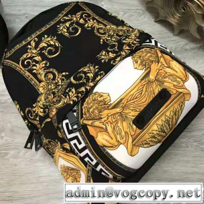 今季新作登場 リュック、バックパック VERSACE 希少性の高い ヴェルサーチ 2018年秋冬入荷