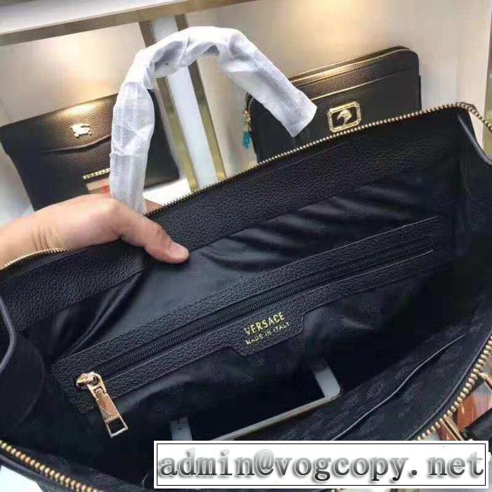 期間限定SALE ヴェルサーチ2018新品入荷 VERSACE 人気デザインで欲しい 手持ち&ショルダー掛け