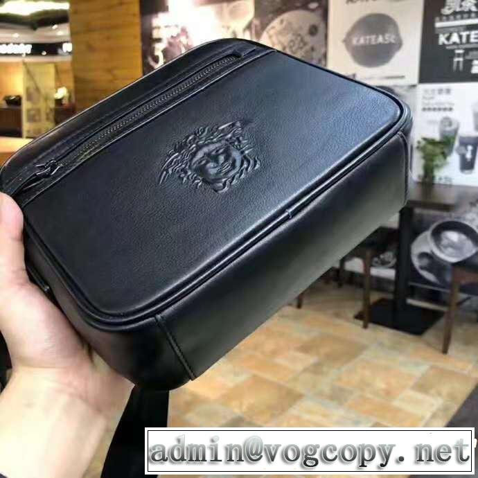 2018新品入荷 ヴェルサーチ 華やかさ満点 VERSACE 品良く 手持ち&ショルダー掛け