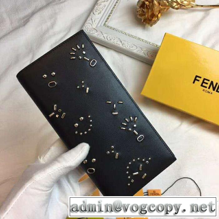 稀少*入手困難  2018【SALE！】フェンディ FENDI 財布 ファッショニスタ愛用