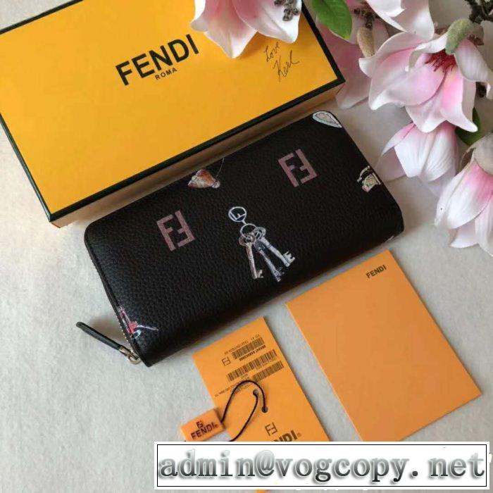 長財布 お得な2018人気の主流アイテム FENDI 期間限定セール フェンディ
