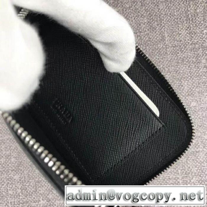 ギフトにおすすめ PRADA通販 プラダ コピー メンズ ラウンド 長財布 限定商品2019人気ランキング ロングウォレット20代男性に