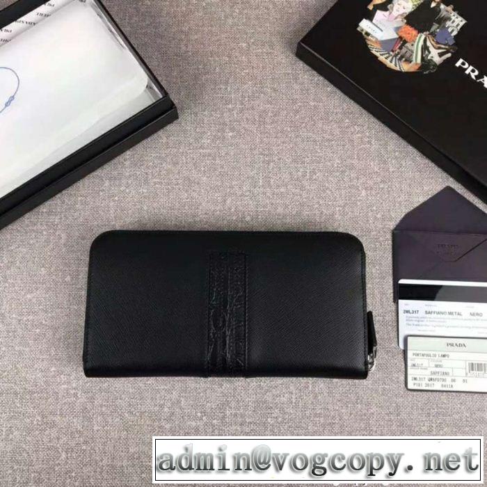 毎年流行り定番アイテムおすすめ  財布/ウォレット プラダ PRADA 4色可選 2018新品入荷