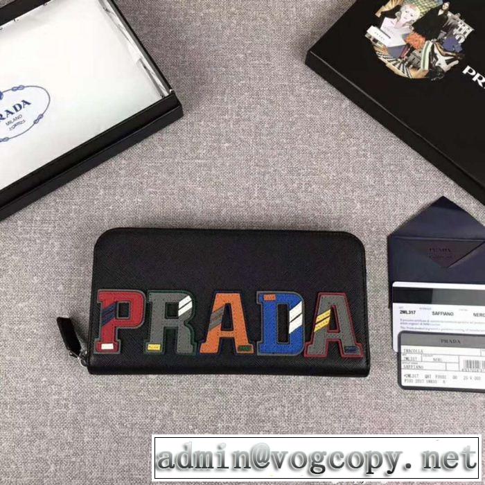期間限定SALE 財布/ウォレット  2018新品入荷 プラダ PRADA 2色可選
