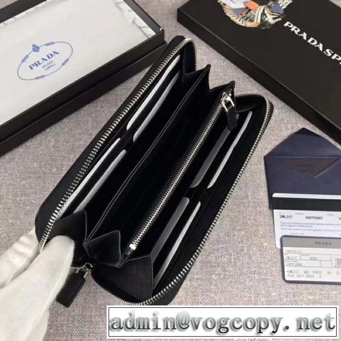 期間限定SALE 財布/ウォレット  2018新品入荷 プラダ PRADA 2色可選