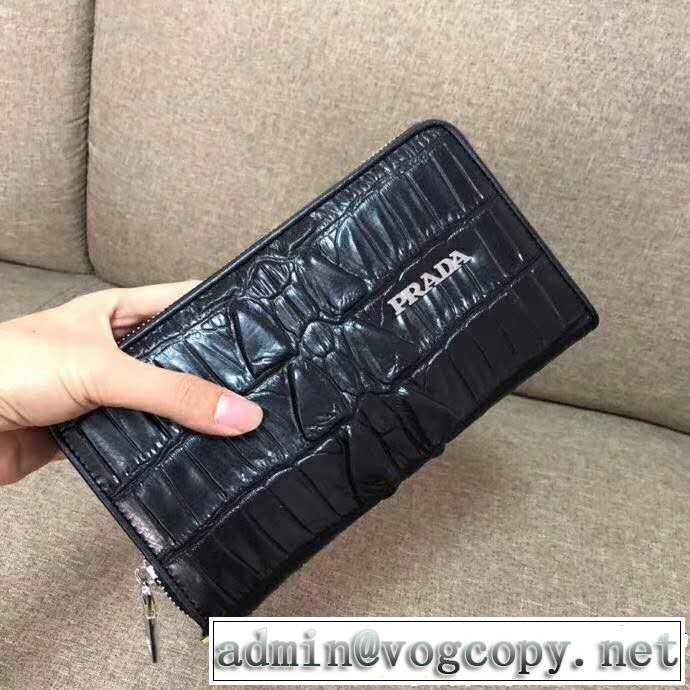 PRADA 2018年秋冬入荷 稀少*入手困難 今季爆発的な人気 財布 プラダ