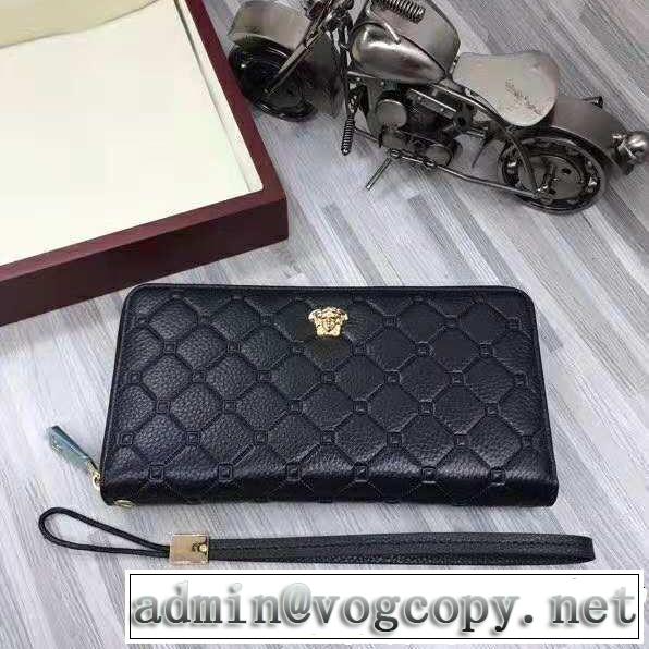 長財布 VERSACE 2018人気の主流アイテム 超お買い得 ヴェルサーチ 秋冬セール