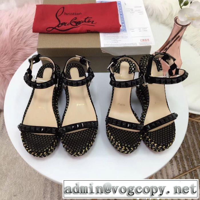 先行受注CHRISTIAN LOUBOUTIN高感度アイテムハイヒール 2色選択可クリスチャンルブタン