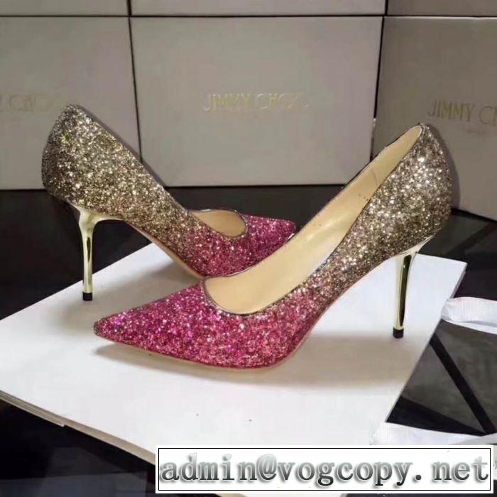 ジミーチュウ JIMMY CHOO 3色可選これは欲しい 2018春夏新作 ハイヒール