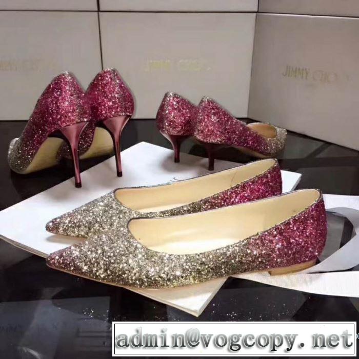 流行の注目ブランド 3色選択可ジミーチュウ JIMMY CHOO 2018春夏新作ハイヒール