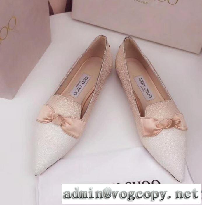 上品でファッション レディース ローヒール ジミーチュウ JIMMY CHOO 2018春夏新作4色選択可