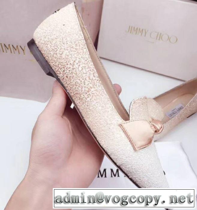 上品でファッション レディース ローヒール ジミーチュウ JIMMY CHOO 2018春夏新作4色選択可