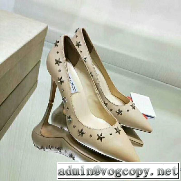  ファッションの最先端！ジミーチュウ JIMMY CHOO2018春夏新作2色選択可 ハイヒール
