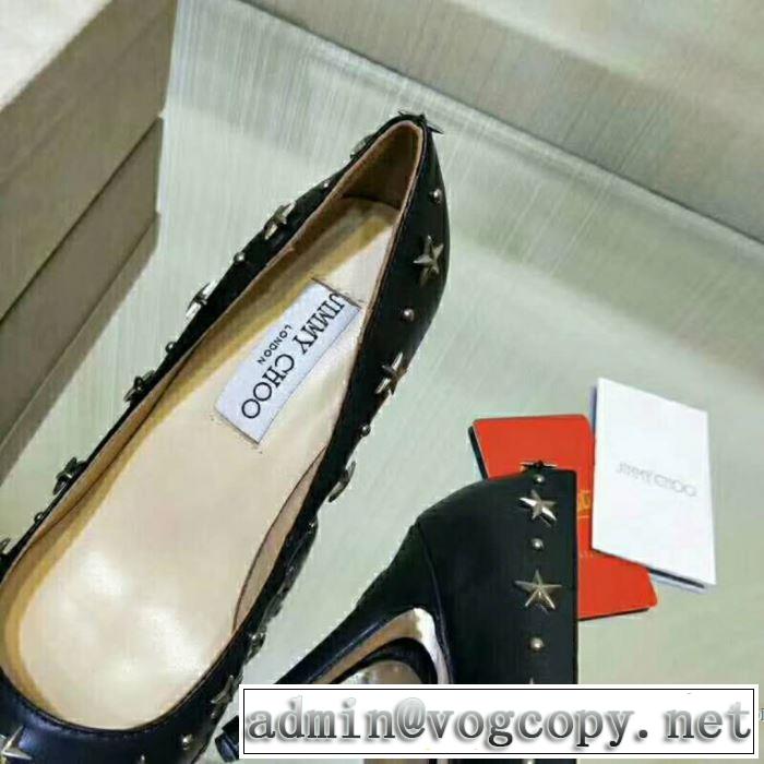 ファッションの最先端！ジミーチュウ JIMMY CHOO2018春夏新作2色選択可 ハイヒール