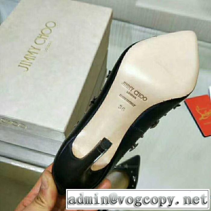 ファッションの最先端！ジミーチュウ JIMMY CHOO2018春夏新作2色選択可 ハイヒール