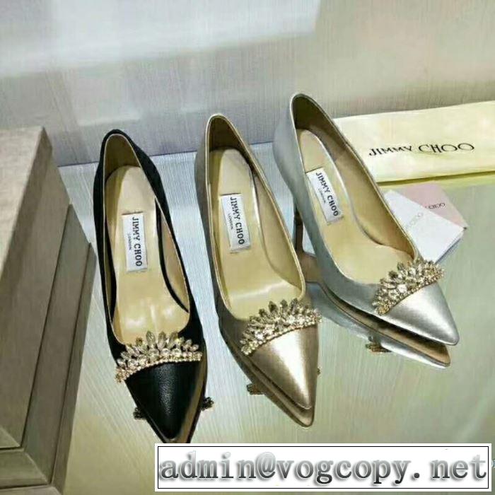 JIMMY CHOO 2018春夏新作ハイヒール話題の新作到着！2色選択可ジミーチュウ