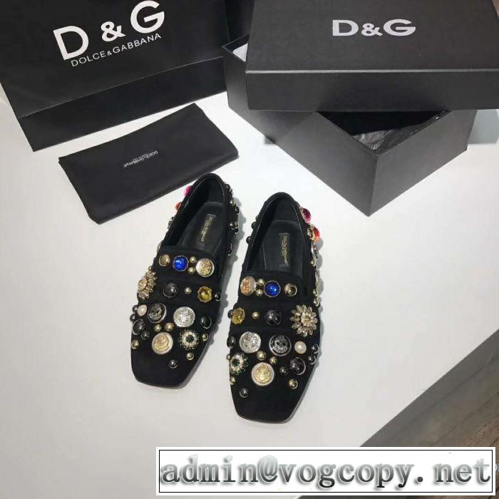 ドルチェ＆ガッバーナ Dolce&Gabbana 2色可選品質にこだわり 2018春夏新作 レディース シューズ