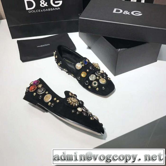 ドルチェ＆ガッバーナ Dolce&Gabbana 2色可選品質にこだわり 2018春夏新作 レディース シューズ