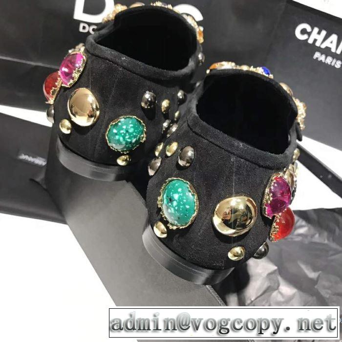 ドルチェ＆ガッバーナ Dolce&Gabbana 2色可選品質にこだわり 2018春夏新作 レディース シューズ