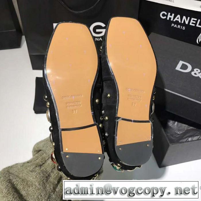 ドルチェ＆ガッバーナ Dolce&Gabbana 2色可選品質にこだわり 2018春夏新作 レディース シューズ