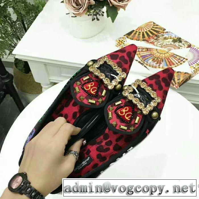 超人気大特価レディース シューズ 2色選択可ドルチェ＆ガッバーナ Dolce&Gabbana 2018春夏新作