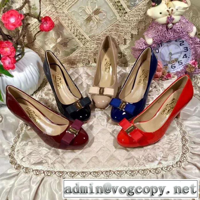 ストリートファッション サルヴァトーレフェラガモ FERRAGAMO 2018春夏新作多色選択可 ハイヒール