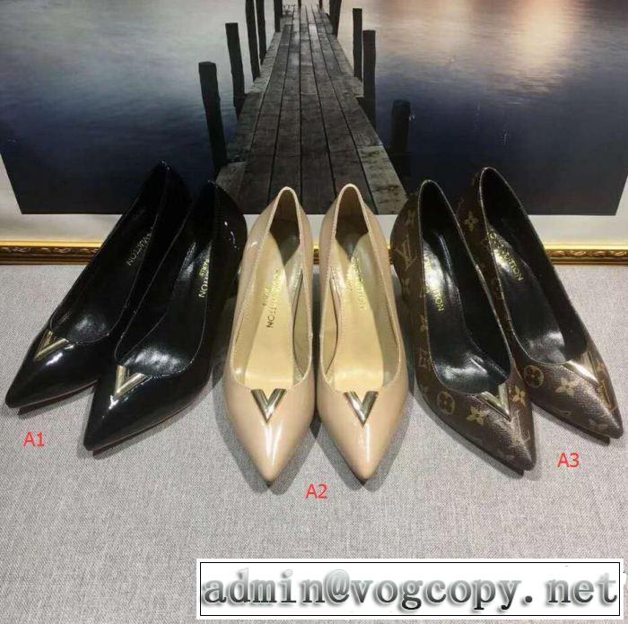 ヴィトン スーパーコピーLOUIS VUITTONパンプス痛くないハイヒールレディースフォーマル結婚式通勤全3色品質保証低価