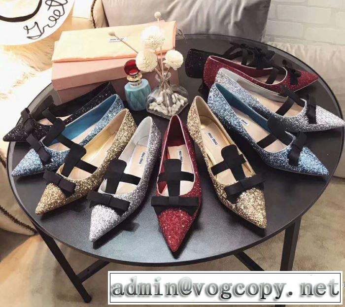 最終数量限り！ミュウミュウ MIUMIU 2018春夏新作 多色選択可 ハイヒール