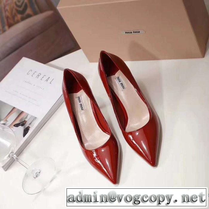 注目美品 多色選択可ミュウミュウ MIUMIU 2018春夏新作ハイヒール