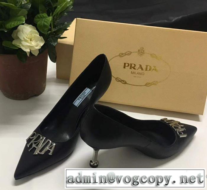 2018春夏新作 華やかさ満点 プラダ PRADA ハイヒール