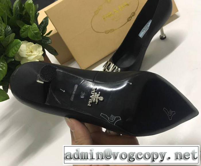2018春夏新作 華やかさ満点 プラダ PRADA ハイヒール