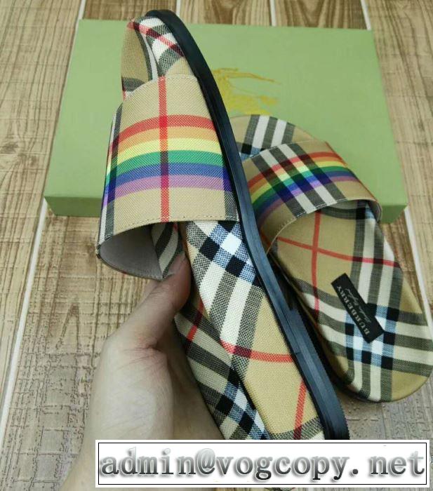 抜群の雰囲気が作れる! 2018春夏新作 サンダル バーバリー BURBERRY