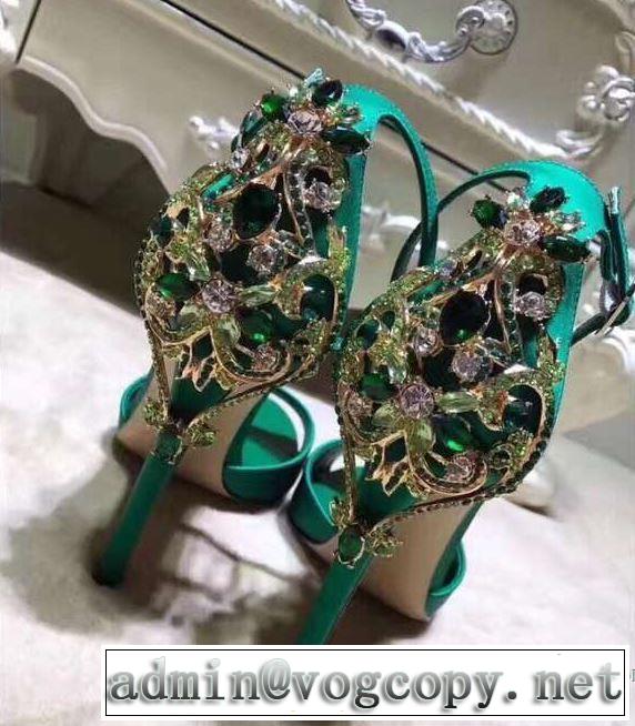ドルチェ＆ガッバーナ Dolce&Gabbana 2018春夏新作 サンダル 3色可選 綺麗に決まるフォルム！