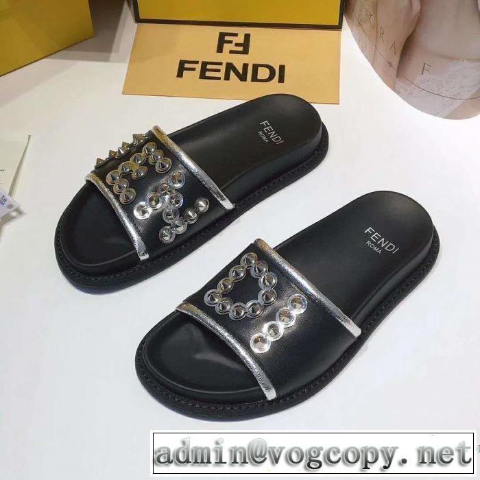 フェンディ FENDI 2018春夏新作 サンダル 2色可選 【大人気】定番商品