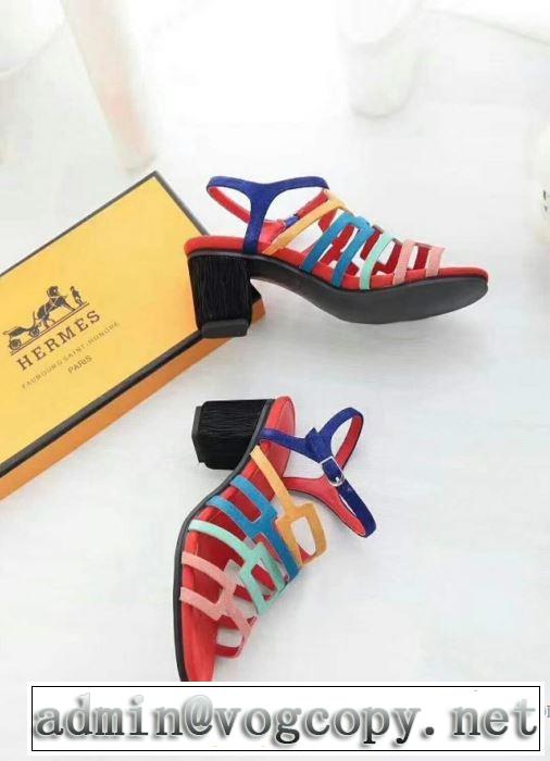 サンダル 3色可選 エルメス HERMES 雑誌掲載アイテム 2018春夏新作