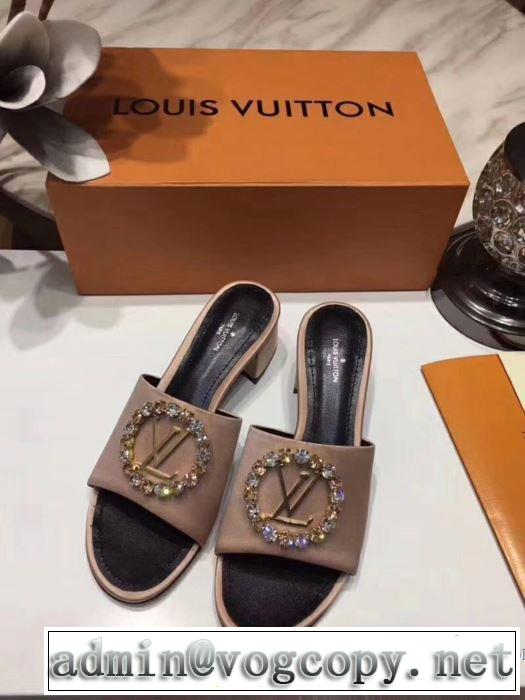 肌触りの気持ちい? ルイ ヴィトン LOUIS VUITTON 2018春夏新作 サンダル 多色可選