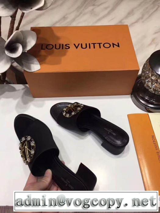 肌触りの気持ちい? ルイ ヴィトン LOUIS VUITTON 2018春夏新作 サンダル 多色可選