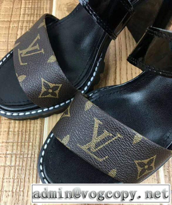 2018春夏新作 サンダル 履き心地抜群 目玉商品 ルイ ヴィトン LOUIS VUITTON