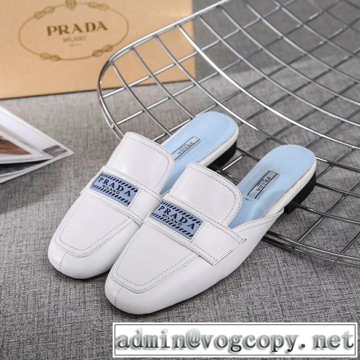 モデル大絶賛? プラダ PRADA 2018春夏新作 サンダル 2色可選