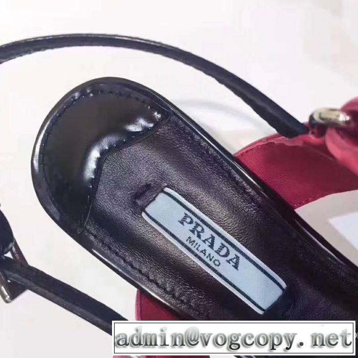 プラダ PRADA 大人の個性を。 サンダル 多色可選 2018春夏新作