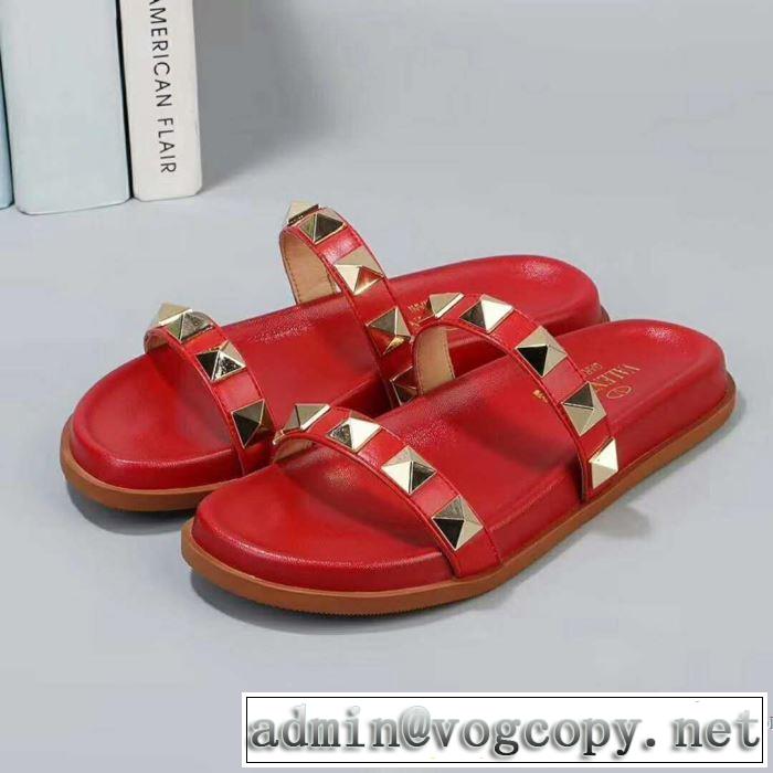 2018春夏新作 サンダル 3色可選 ヴァレンティノ VALENTINO お買い得大人気