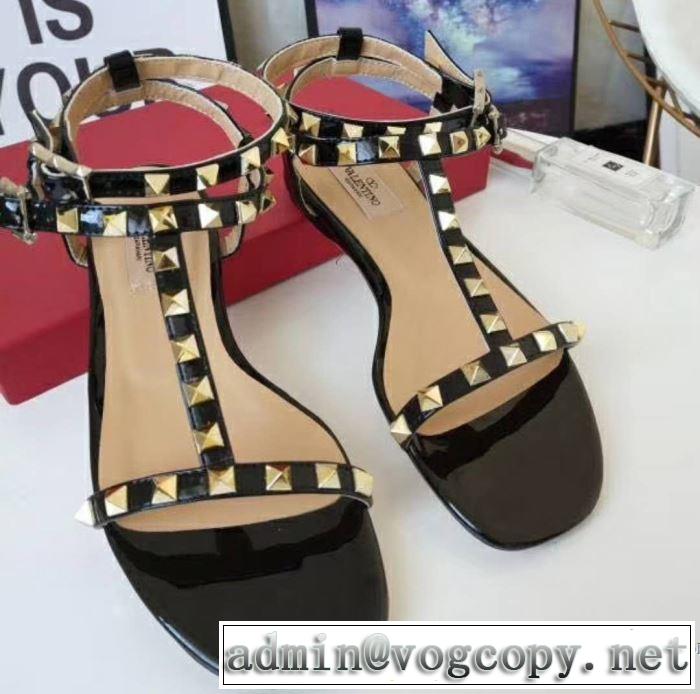 3色可選 赤字超特価高品質 ヴァレンティノ VALENTINO 2018春夏新作 サンダル