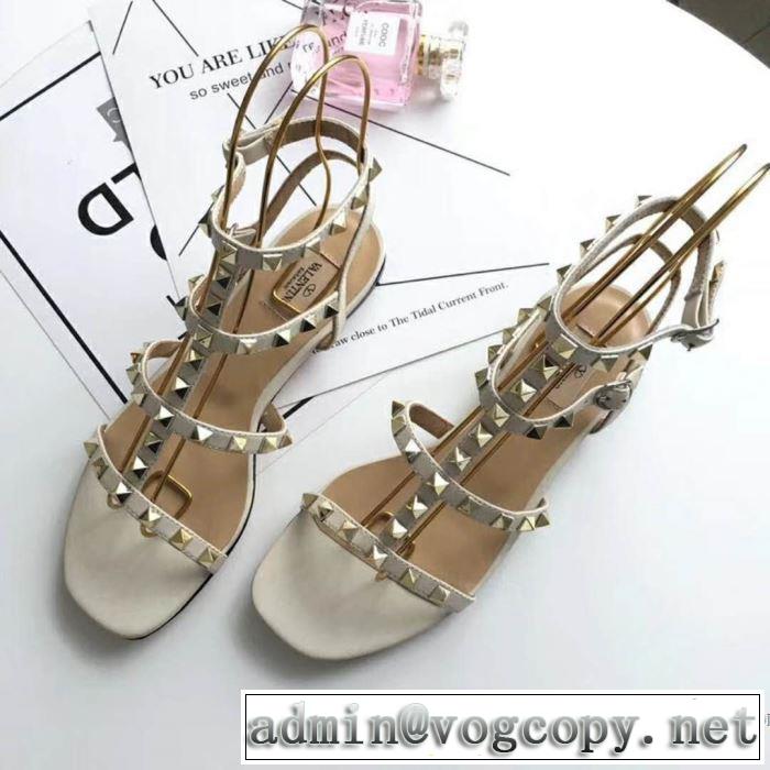 ヴァレンティノ VALENTINO 2018春夏新作 サンダル 3色可選 赤字超特価安い