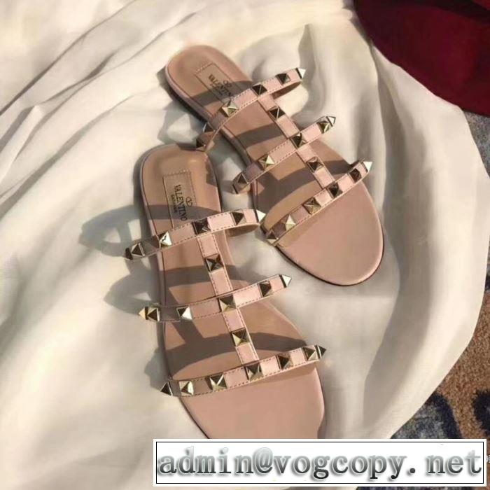 2018春夏新作 サンダル ヴァレンティノ VALENTINO 3色可選 驚きの破格値大得価