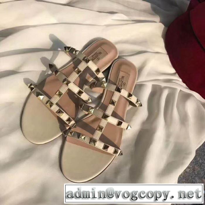 2018春夏新作 サンダル ヴァレンティノ VALENTINO 3色可選 驚きの破格値大得価