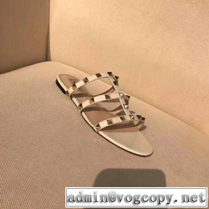 2018春夏新作 サンダル ヴァレンティノ VALENTINO 3色可選 驚きの破格値大得価