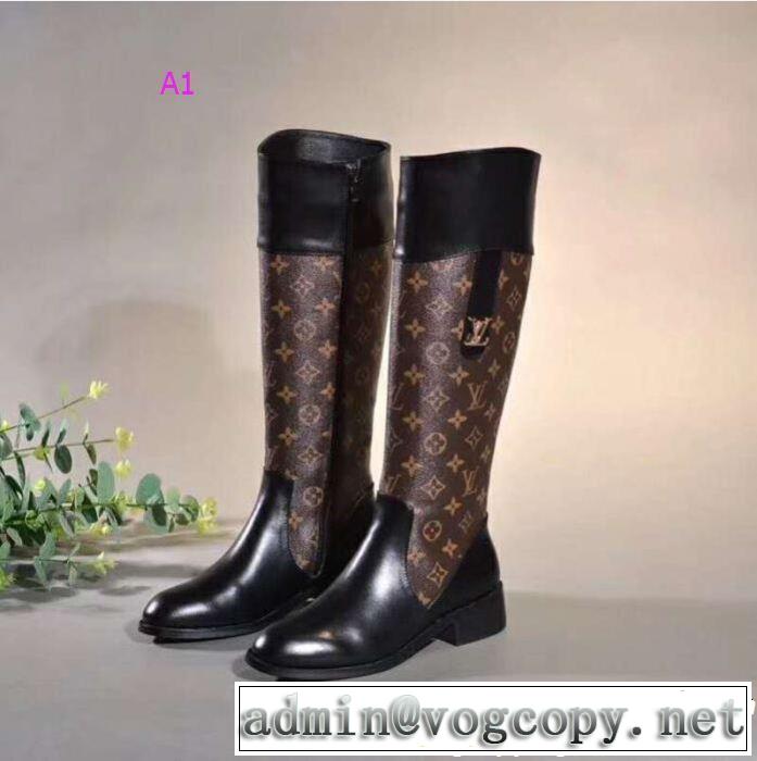  ネット販売限定 ブーツ 2018【SALE！】トレンド ルイヴィトン LOUIS VUITTON 2018年秋冬入荷 2色可選